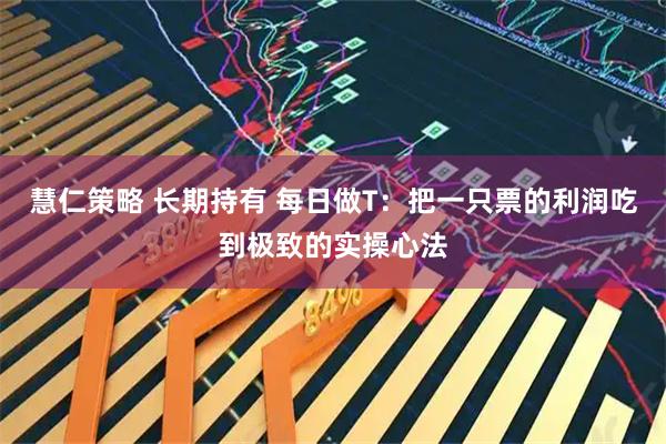 慧仁策略 长期持有 每日做T：把一只票的利润吃到极致的实操心法