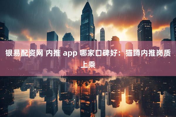 银易配资网 内推 app 哪家口碑好：猫蹲内推岗质上乘