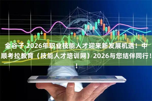 金谷子 2026年职业技能人才迎来新发展机遇！中顺考拉教育（技能人才培训网）2026与您结伴同行！