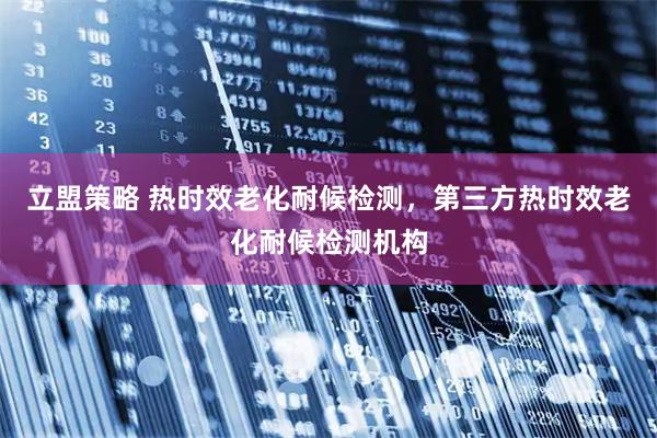 立盟策略 热时效老化耐候检测，第三方热时效老化耐候检测机构