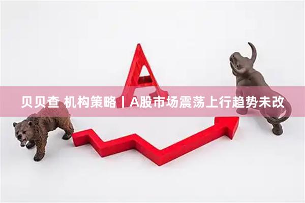 贝贝查 机构策略丨A股市场震荡上行趋势未改